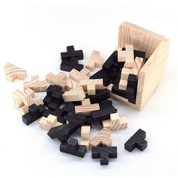 Creative 3D Puzzle Luban Interlocking Wooden