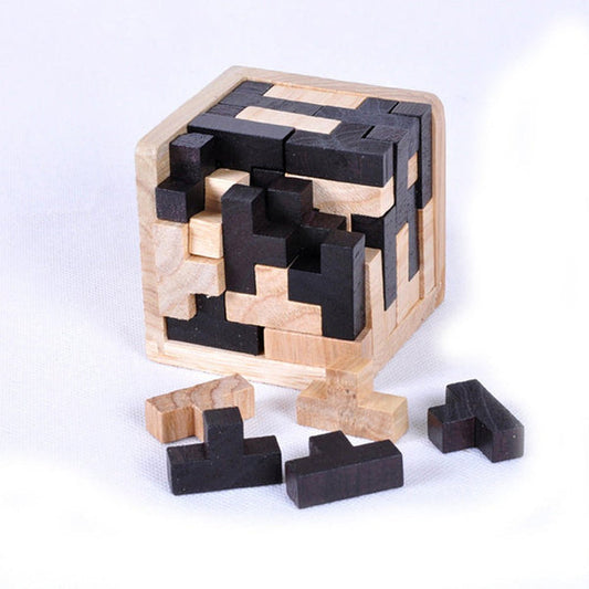 Creative 3D Puzzle Luban Interlocking Wooden