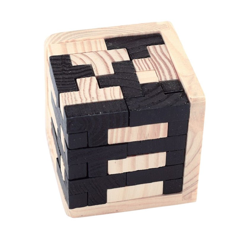Creative 3D Puzzle Luban Interlocking Wooden
