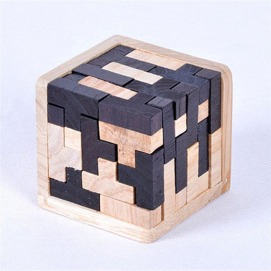 Creative 3D Puzzle Luban Interlocking Wooden