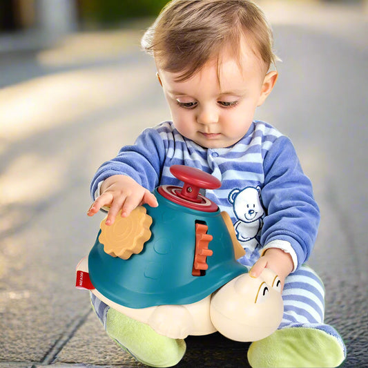 Turtle Finger Exploration Toy Baby Early